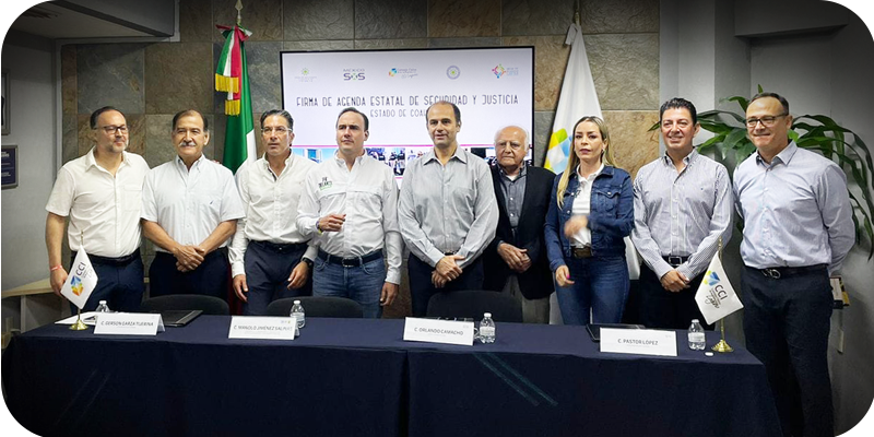 Firma de compromisos en la Agenda Ciudadana de Seguridad y Justicia